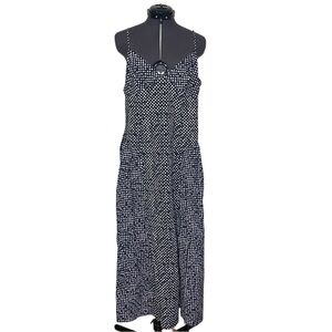 knee length dresses for ladies Maggy London Women's Short-Sleeve Midi Dress - White/Blue